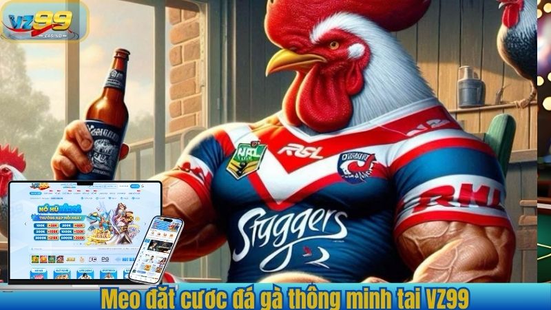 Mẹo đặt cược đá gà thông minh tại VZ99